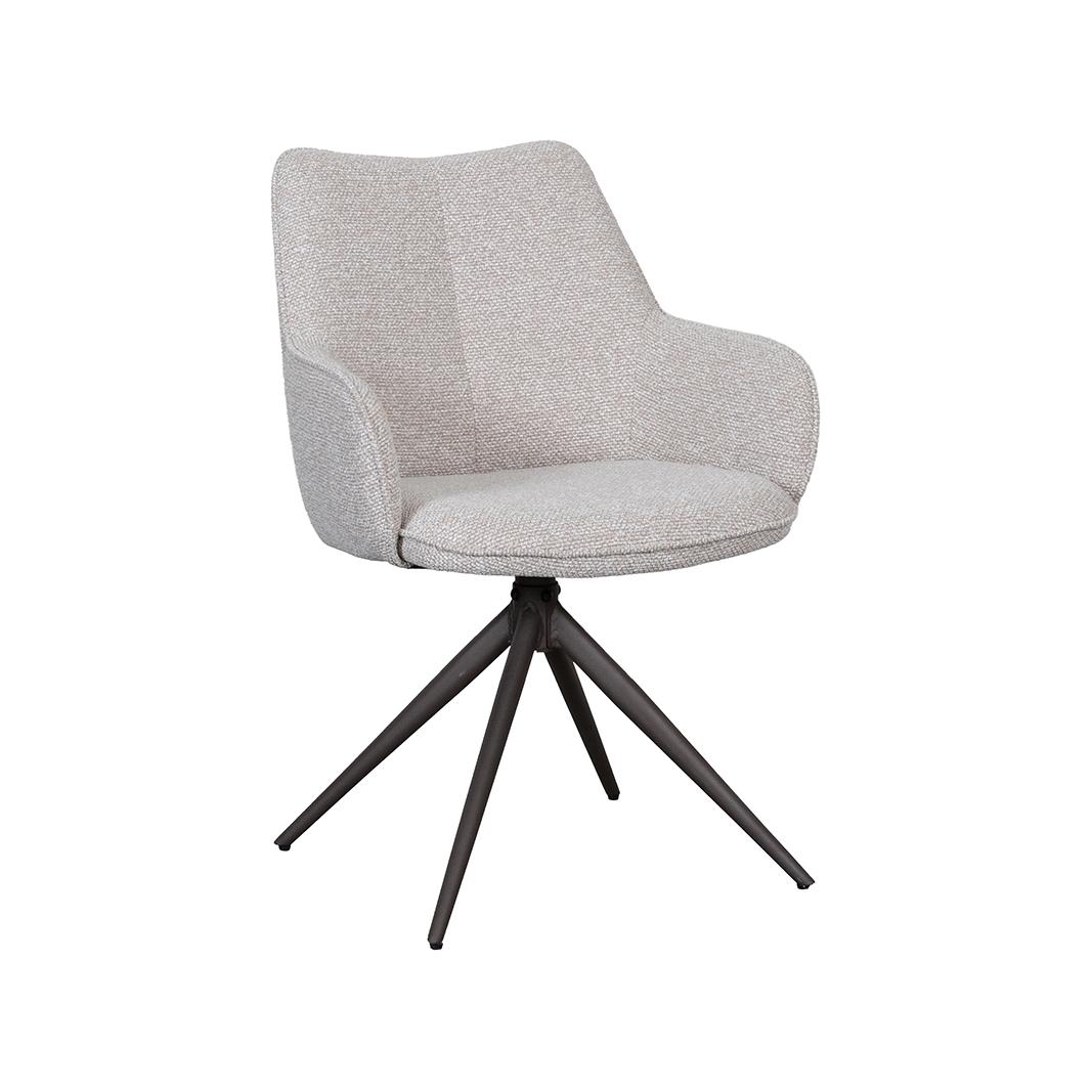  Eetkamerstoel Sawa - Naturel - Royal Boucle afbeelding 2