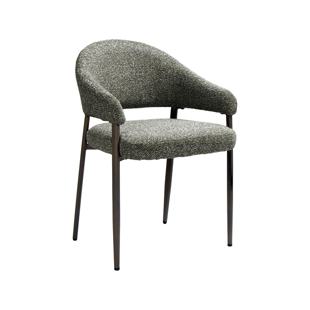  Eetkamerstoel Sora - Mushroom - Royal Boucle afbeelding 2