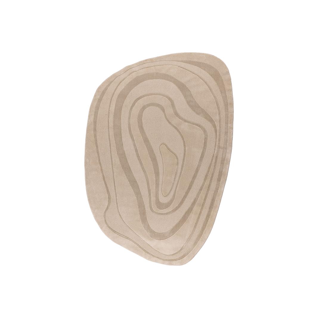 Vloerkleden Vinto - Beige - Synthetisch - 160x230 cm - Organisch afbeelding 1
