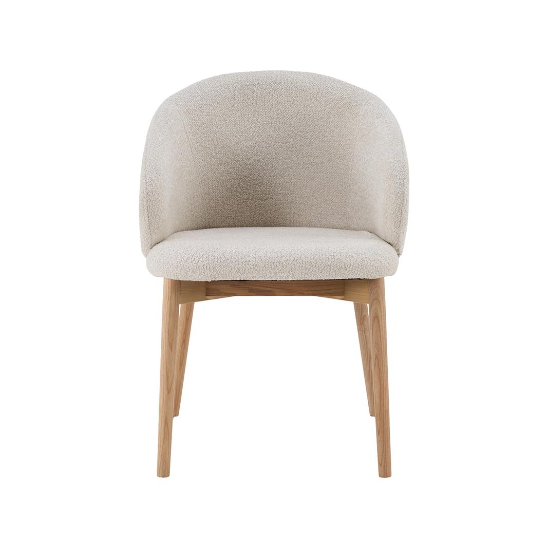  Eetkamerstoel Nagano - Naturel - Geweven - Naturel Houten Frame afbeelding 2