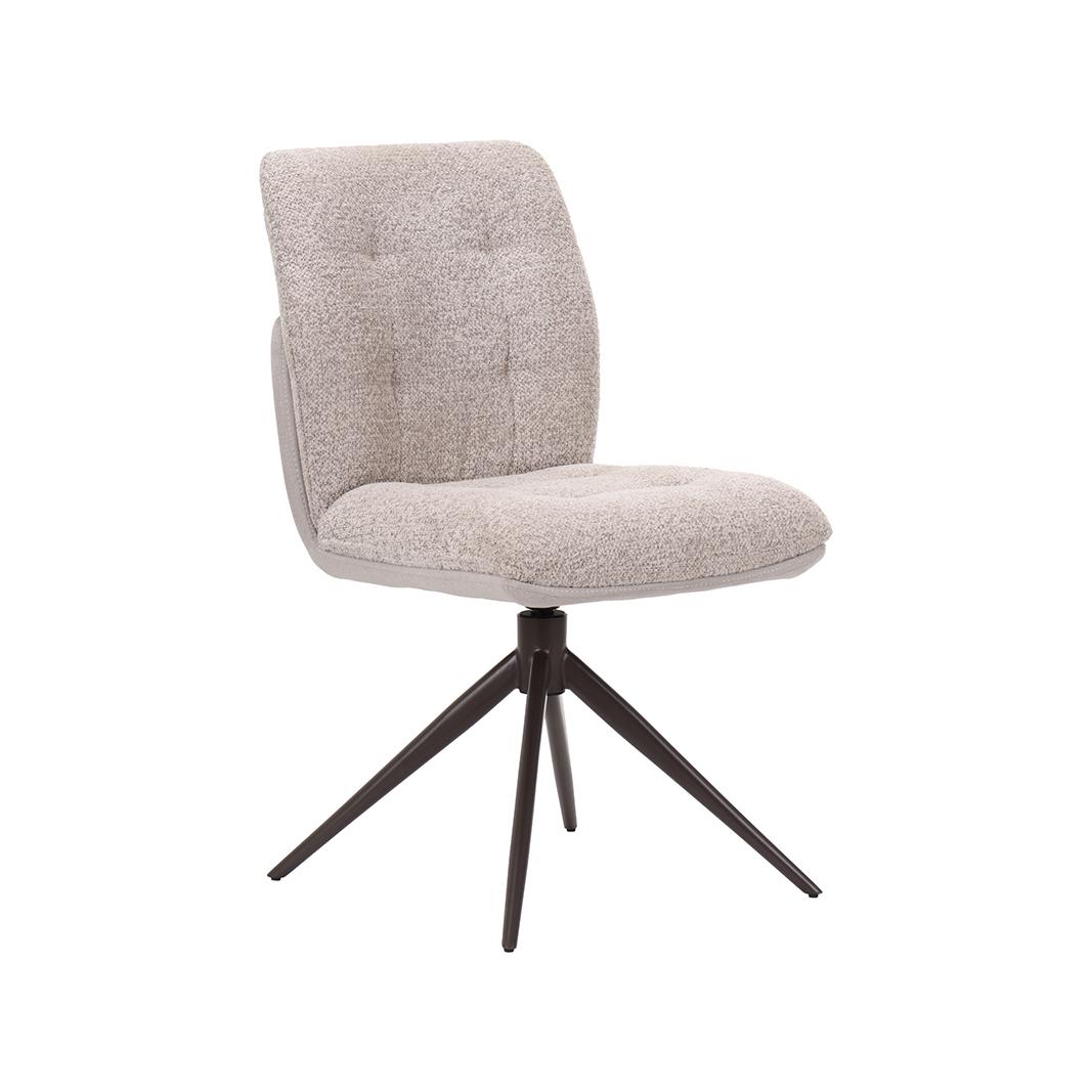  Eetkamerstoelen No Way - Beige - Geweven afbeelding 2