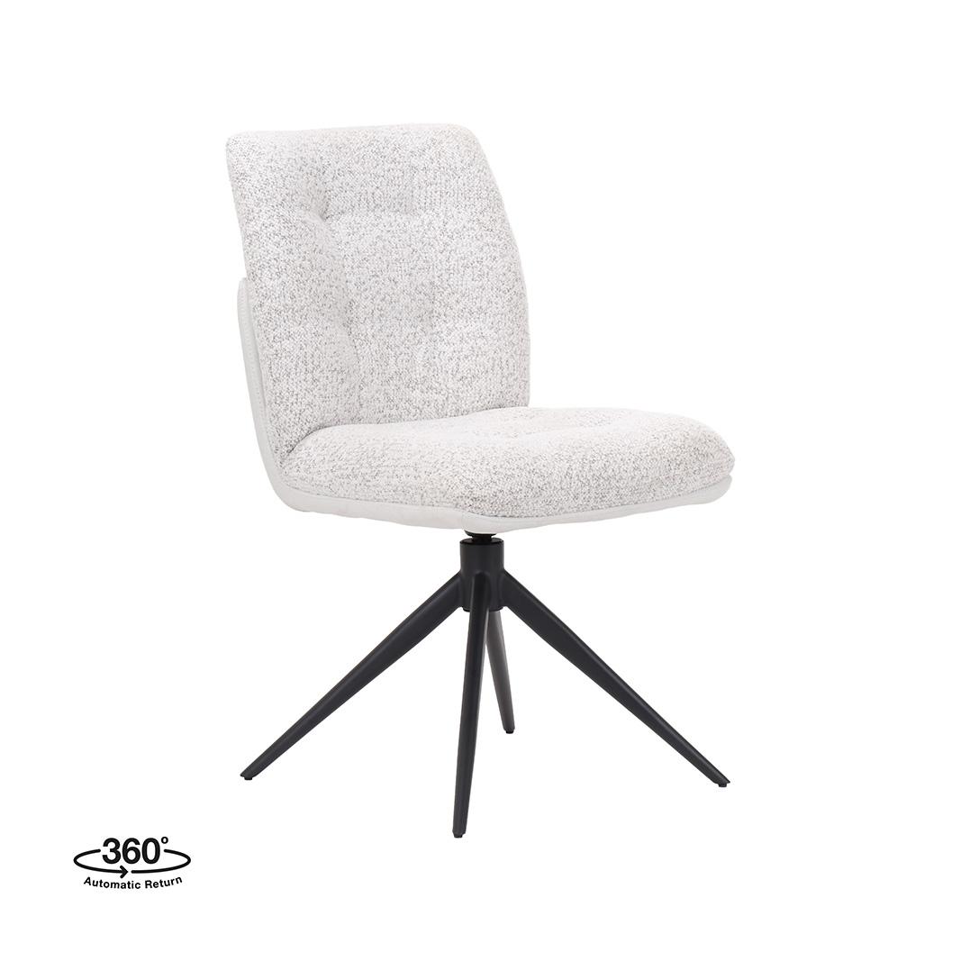  Eetkamerstoelen No Way - Champagne - Geweven afbeelding 1