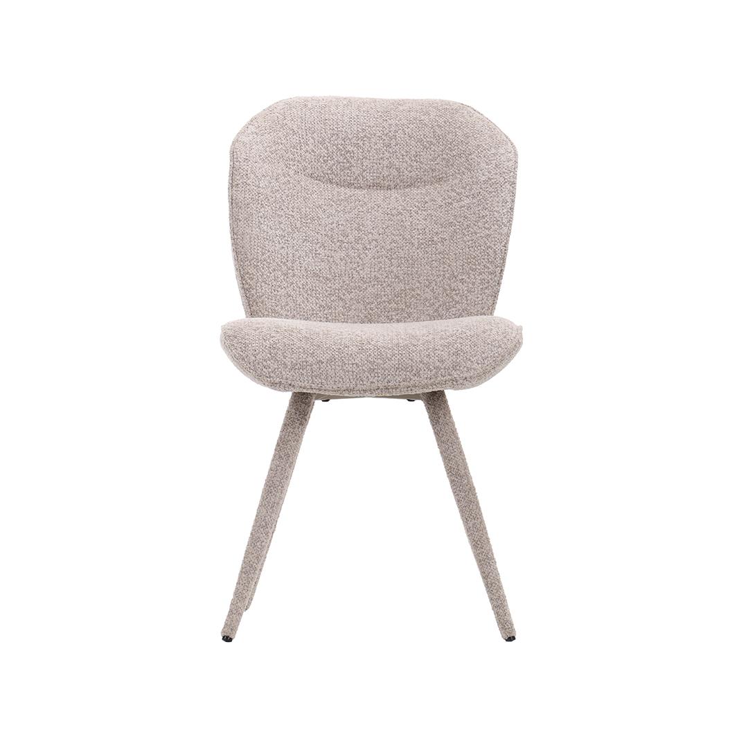  Eetkamerstoelen Whoa - Beige - Geweven afbeelding 2