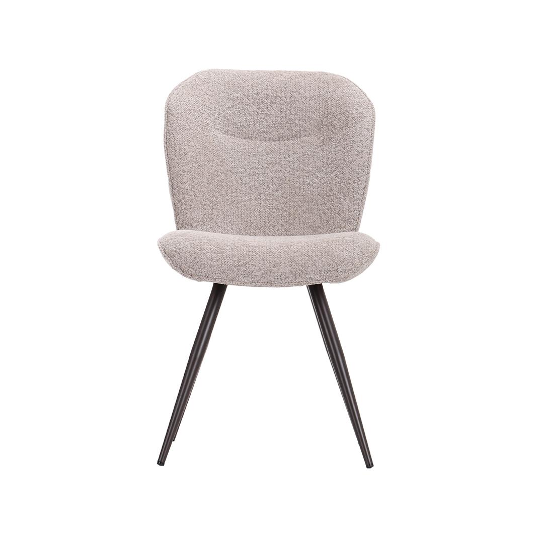  Eetkamerstoelen Awesome - Beige - Geweven afbeelding 2