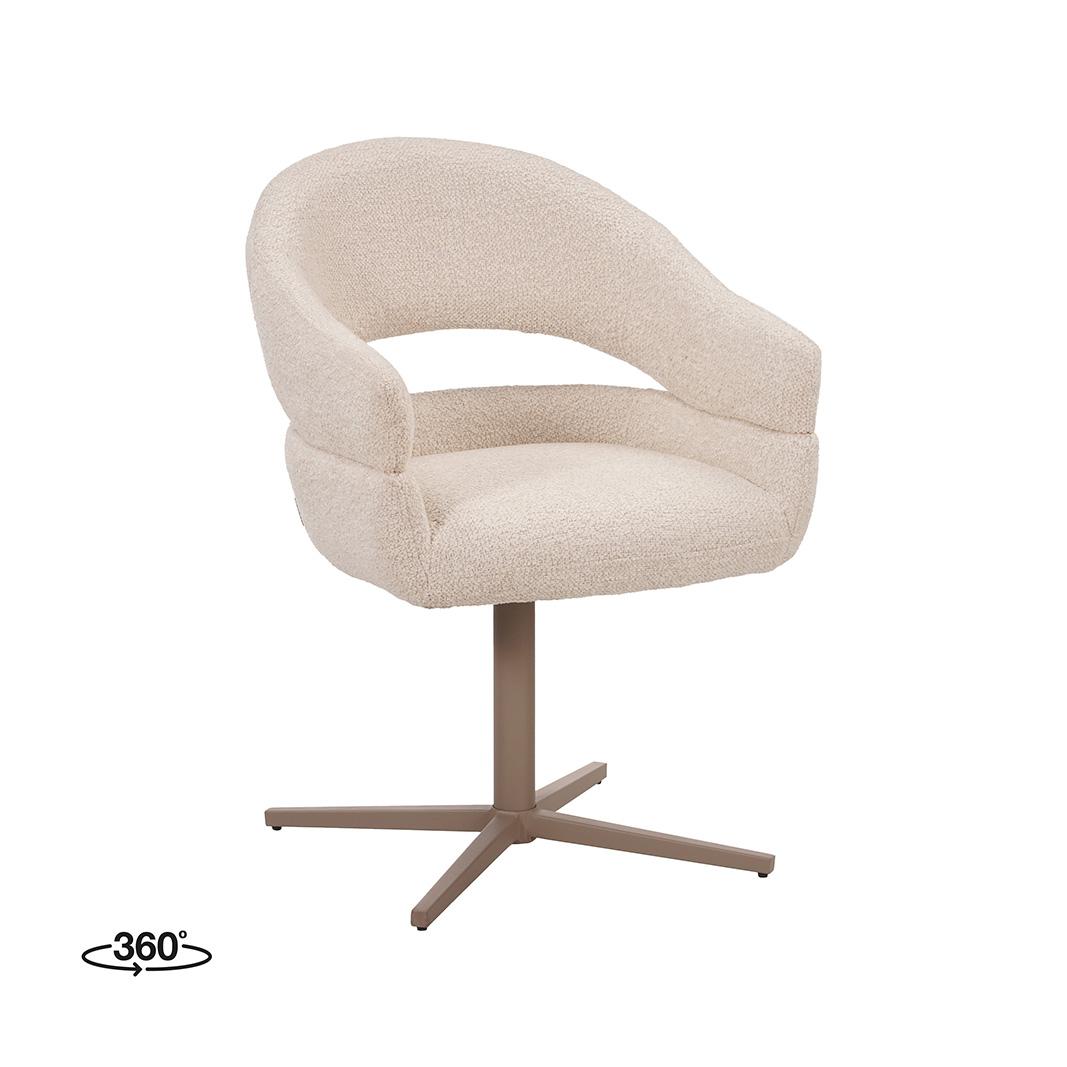  Eetkamerstoel Donna - Naturel - Geweven - One Size afbeelding 1
