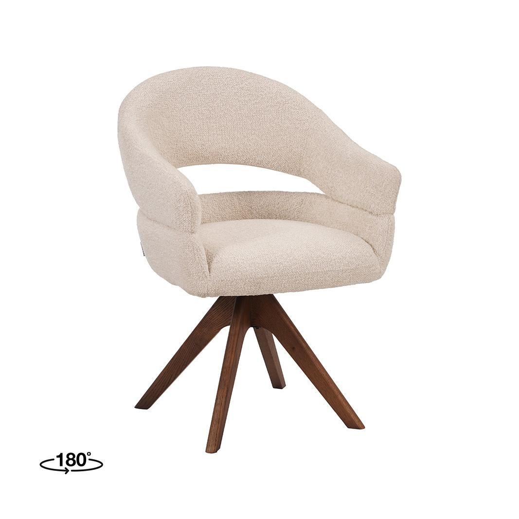  Eetkamerstoel Sofia - Naturel - Geweven - One Size afbeelding 1