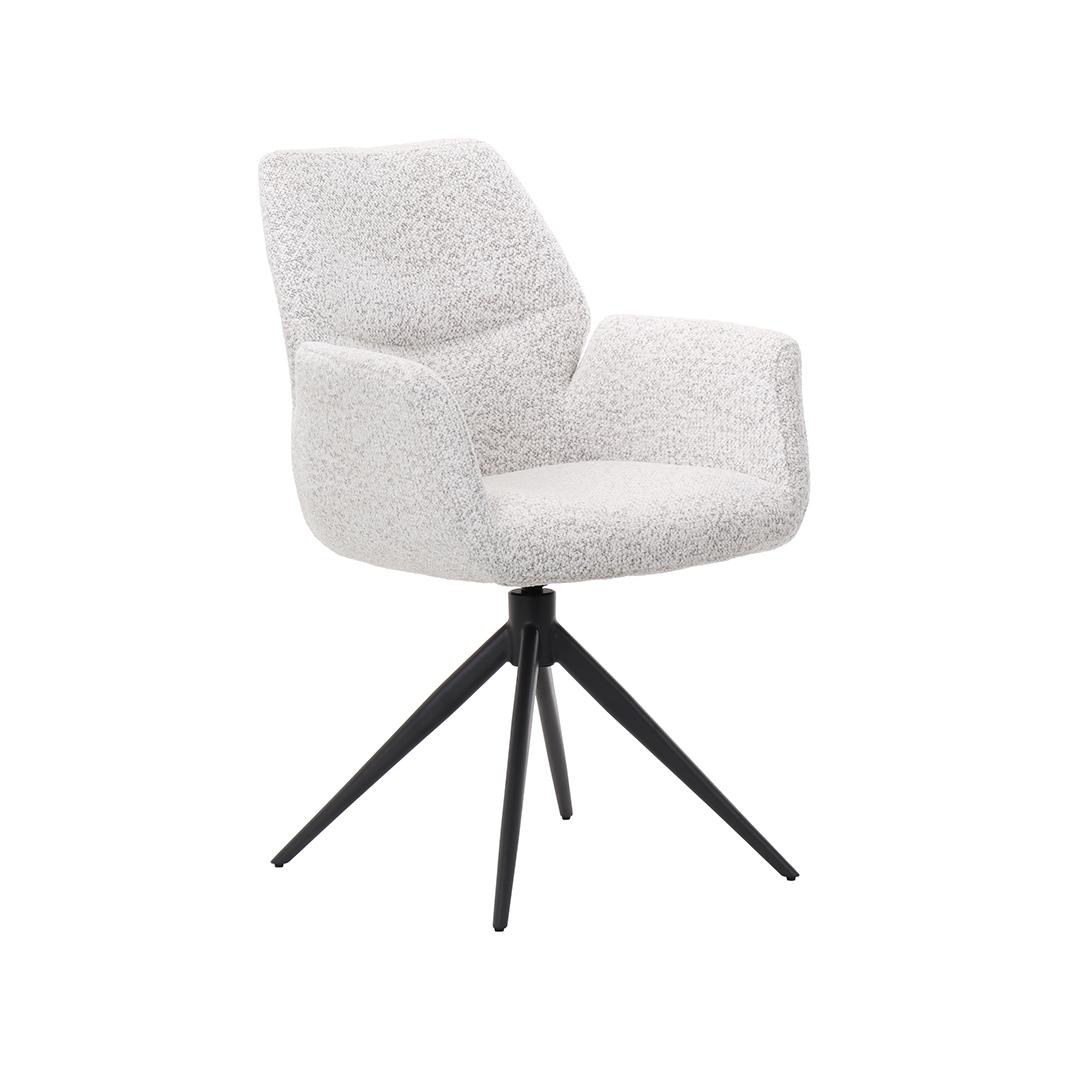  Eetkamerstoelen Epic - Champagne - Geweven afbeelding 1