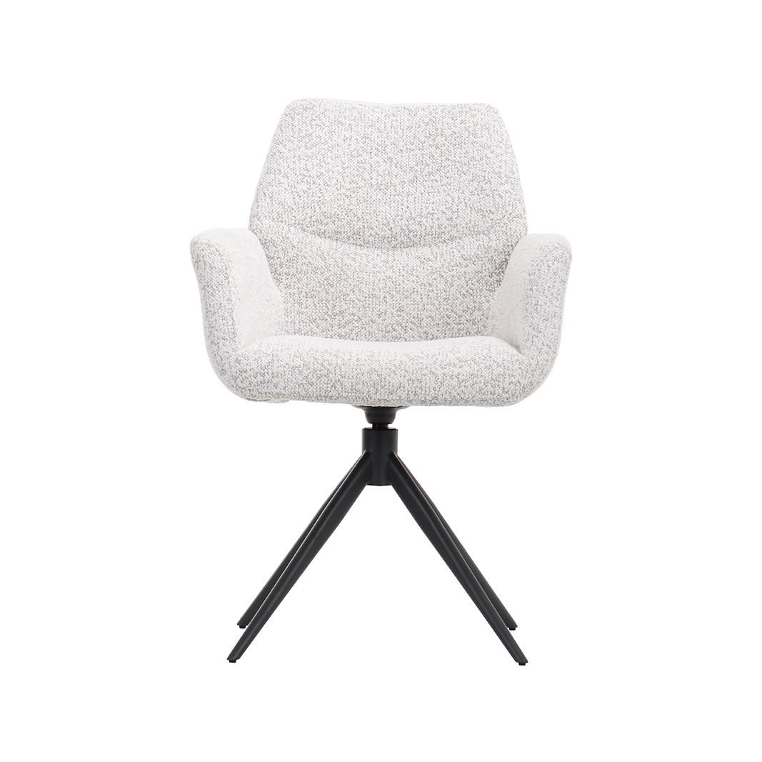  Eetkamerstoelen Epic - Champagne - Geweven afbeelding 2