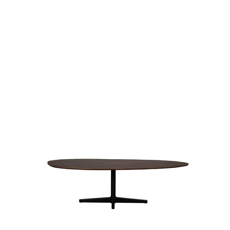  Eetkamertafel Rosie - Espresso - Mangohout - 220 cm afbeelding 1