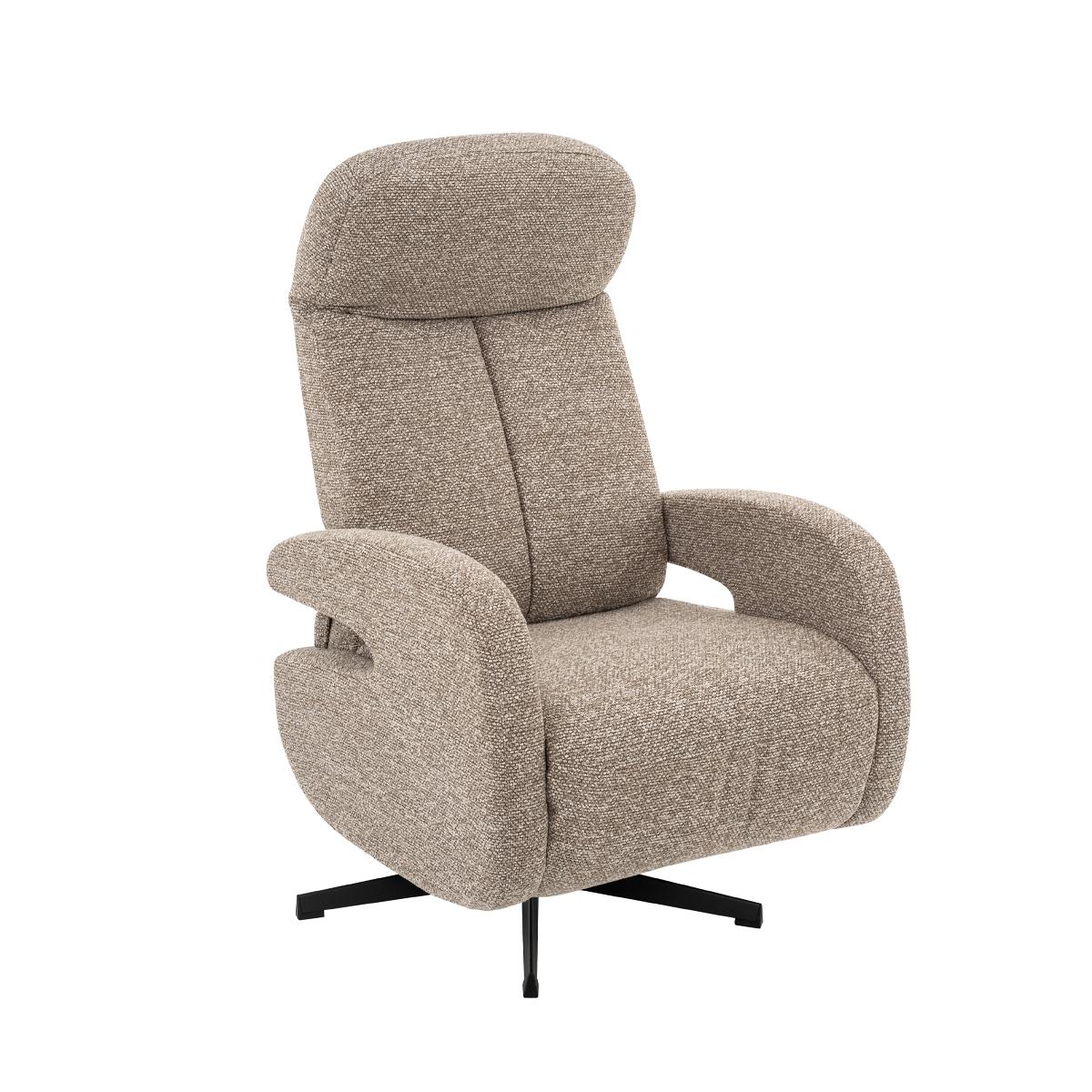  Fauteuil Esbjerg - Mushroom - Royal Boucle - Manueel Verstelbaar afbeelding 1