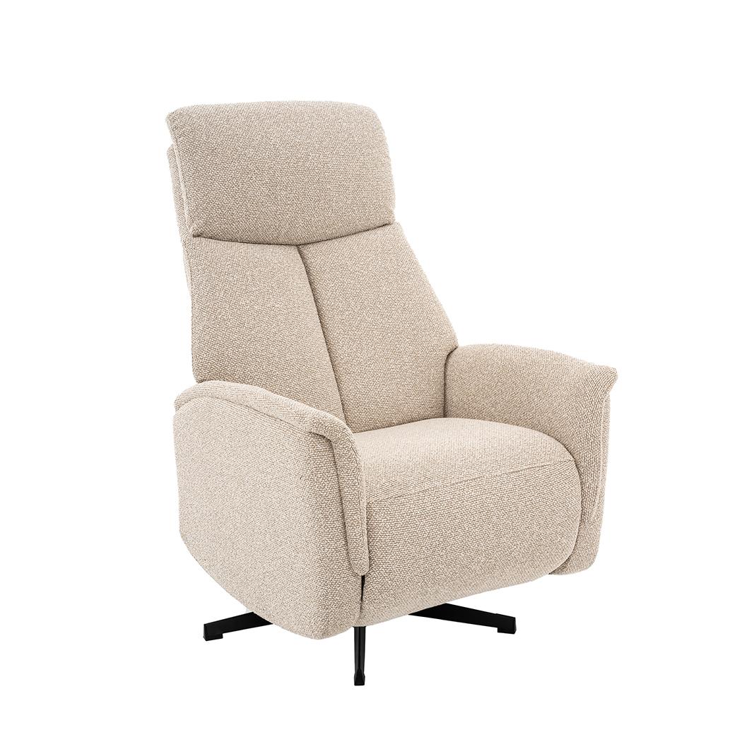 Fauteuil Helsinki - Naturel - Royal Boucle - Manueel Verstelbaar afbeelding 2