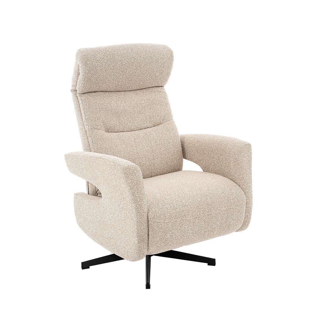  Fauteuil Copenhagen - Naturel - Royal Boucle - Manueel Verstelbaar afbeelding 2