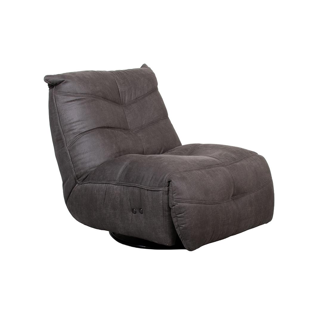  Fauteuil Powernap Station - Antraciet - Micro Suede - One Size afbeelding 1