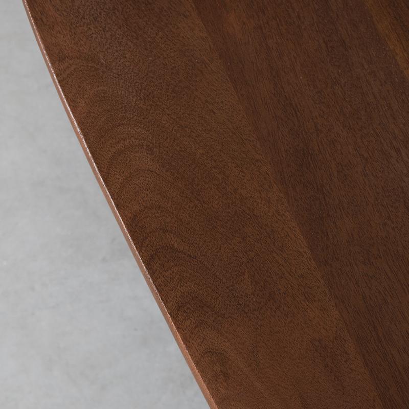  Eetkamertafel Rosie - Espresso - Mangohout - 180 cm afbeelding 2