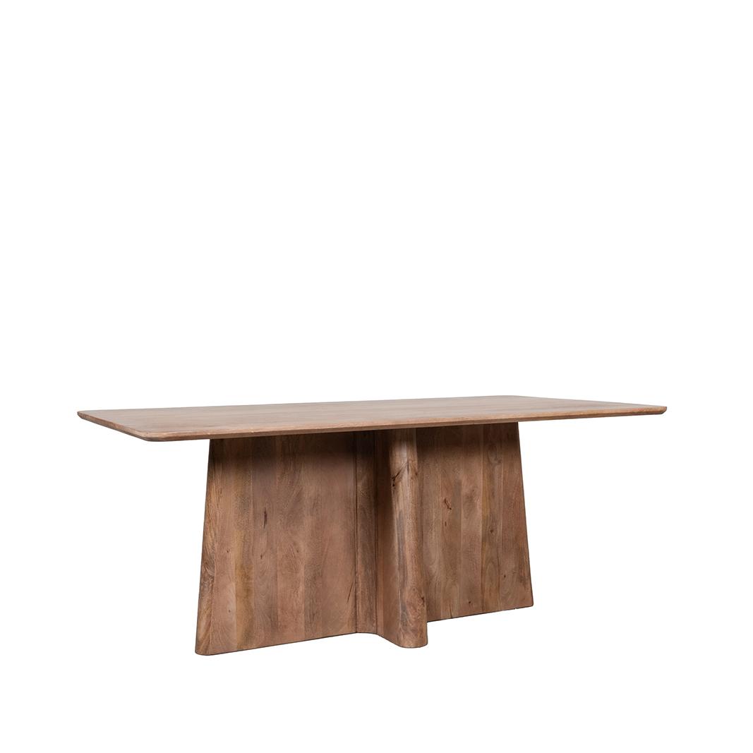 Eetkamertafel Scott - Nature Smooth - Mangohout - 220 cm afbeelding 1