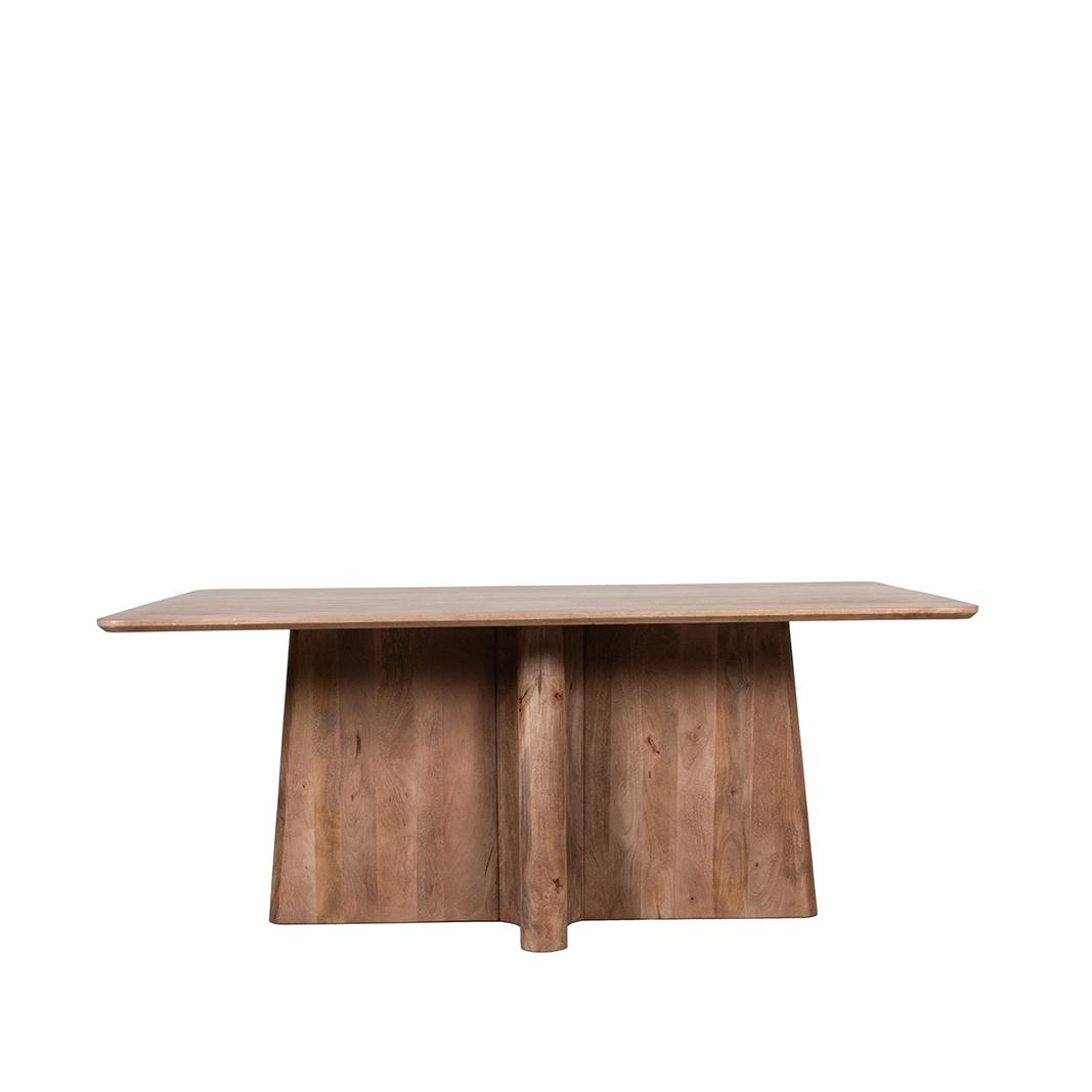  Eetkamertafel Scott - Nature Smooth - Mangohout - 220 cm afbeelding 2