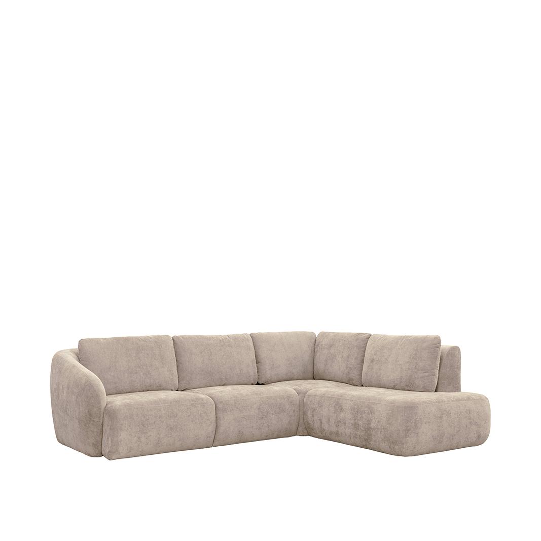 Hoekbank Matteo - Naturel - Maloy - Rechts Voorstaand afbeelding 2