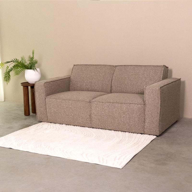  Bank Kay - Mushroom - Royal Boucle - 2,5-Zits afbeelding 1