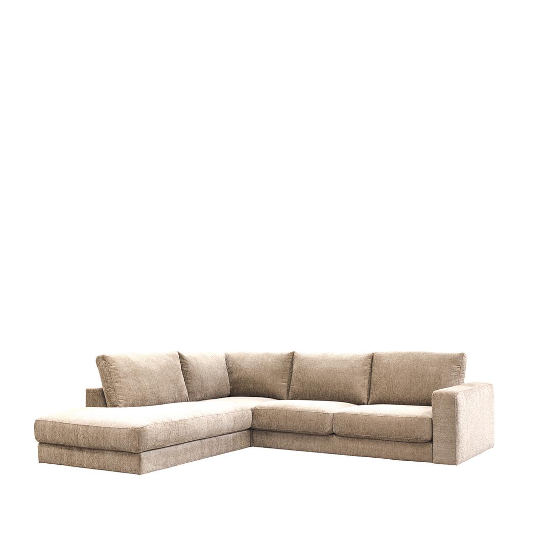  Hoekbank Valero - Naturel - Tresor - Links Voorstaand afbeelding 2