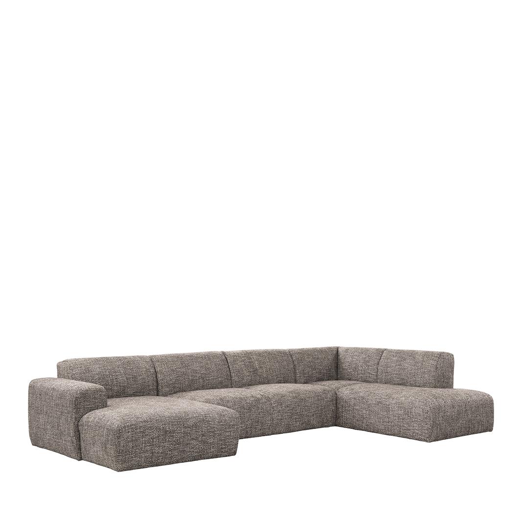  Bank Verona - Taupe - Silencio - Rechts Voorstaand afbeelding 2