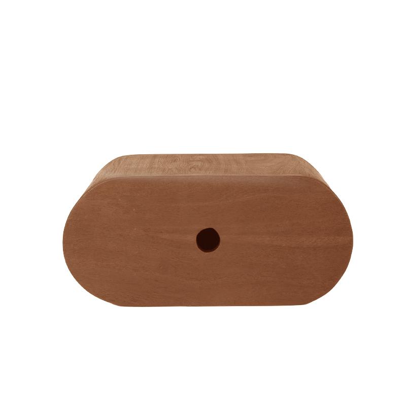  Bijzettafel Rise - Nature Smooth - Mangohout - 45 cm afbeelding 2