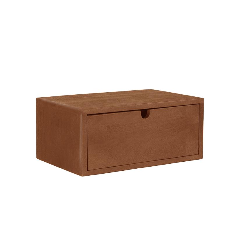  Bijzettafel Hover - Nature Smooth - Mangohout - 45 cm afbeelding 1