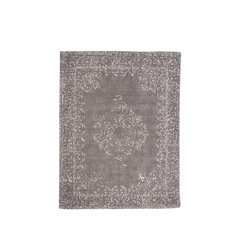  Vloerkleed Vintage - Antraciet - Katoen - 140x160 cm afbeelding 1