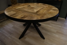 Tafel ingelegd mango 150 cm