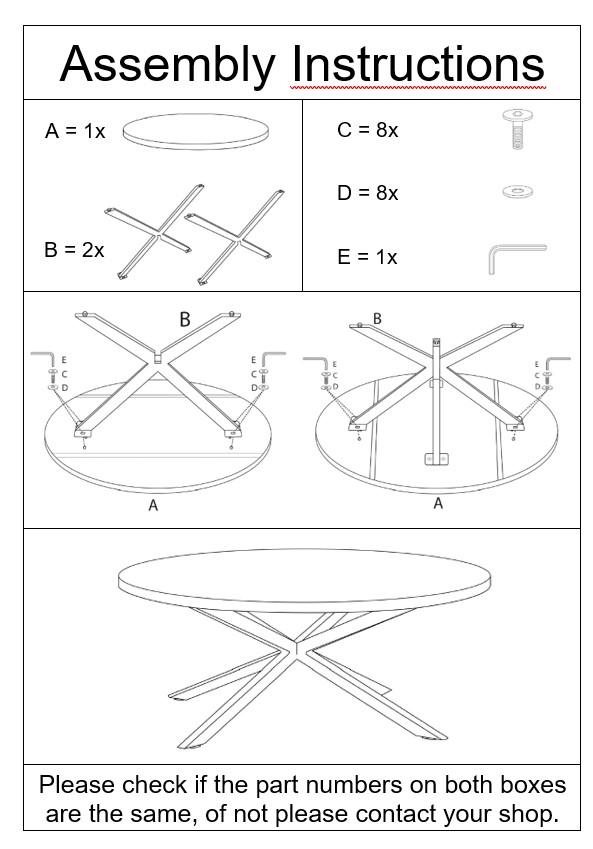 Brix Sturdy Round 140 cm afbeelding 6