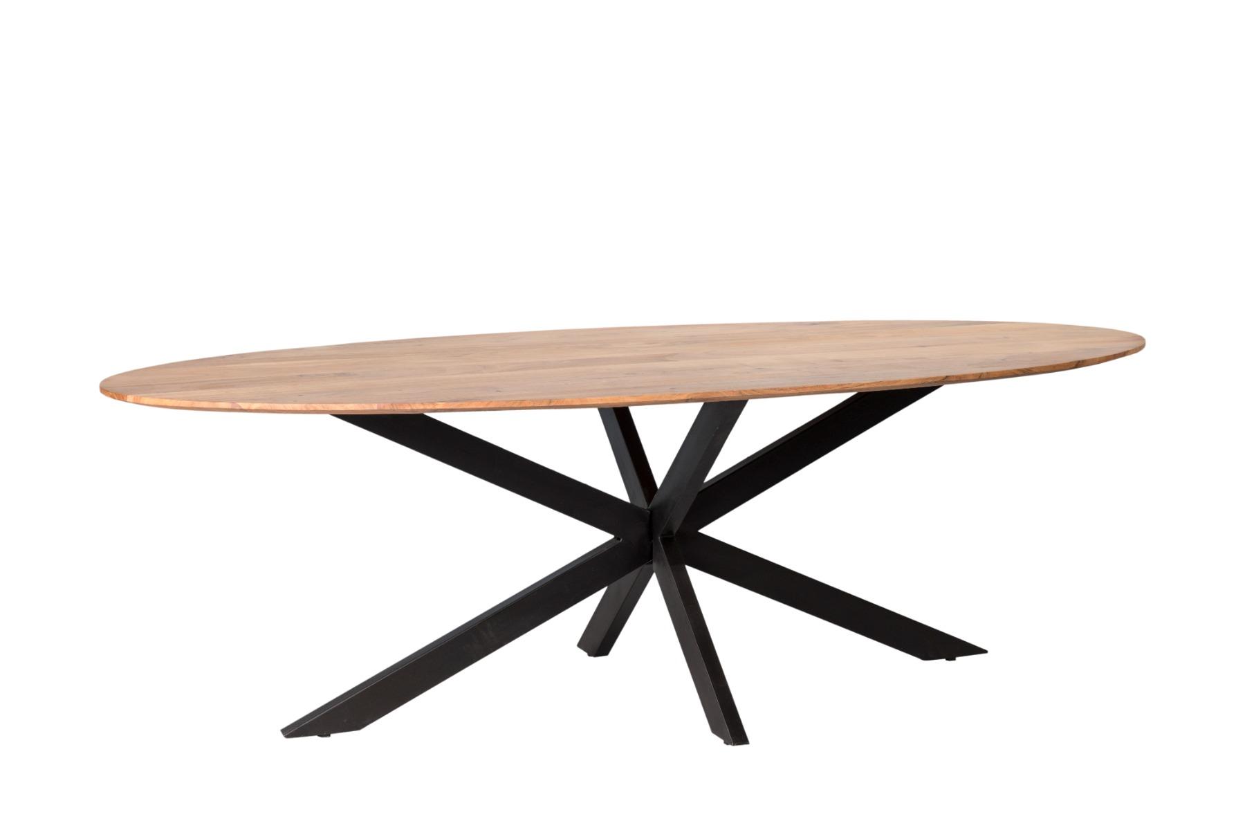 Oslo Oval Acasia 210 cm afbeelding 1
