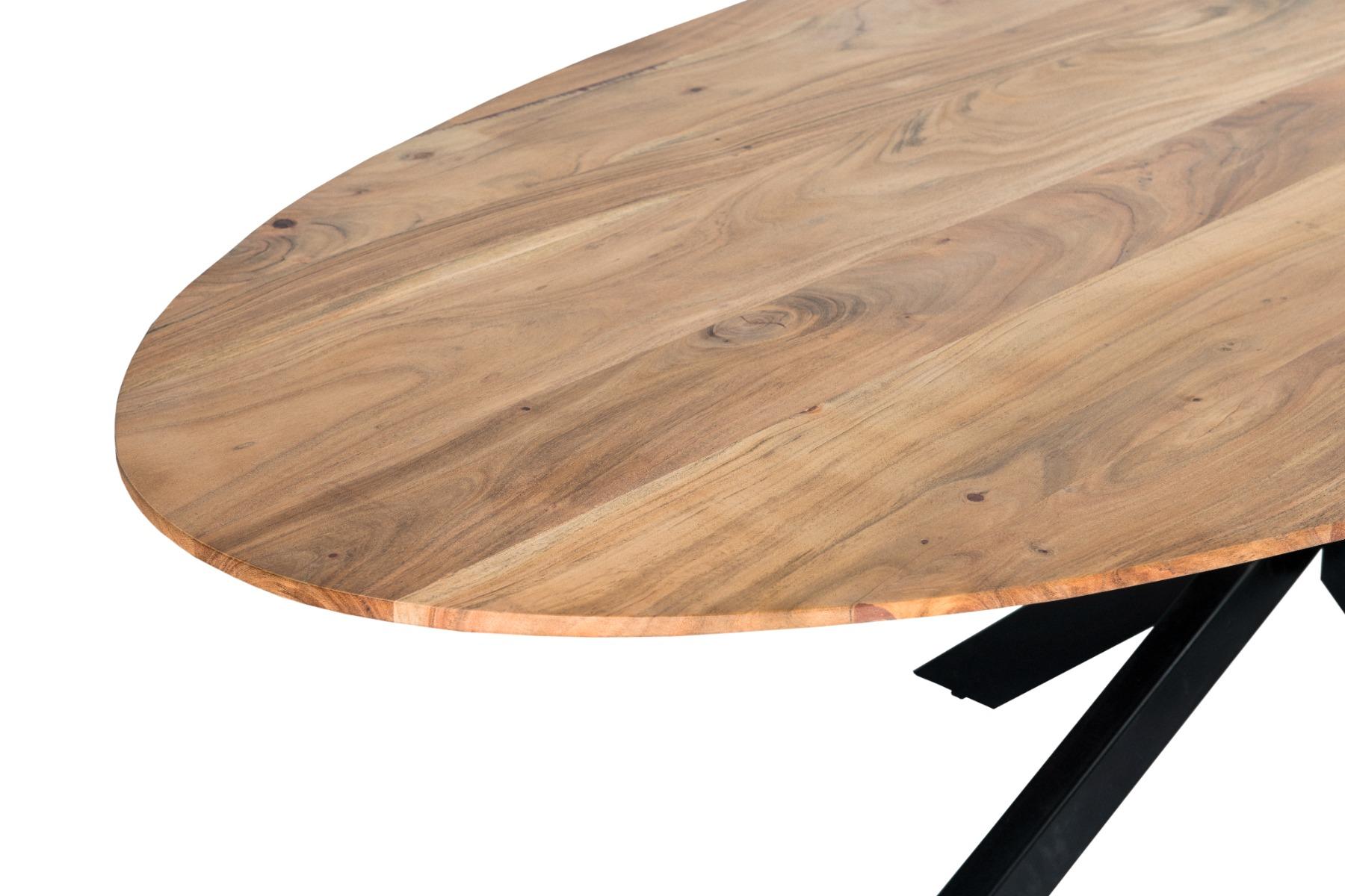 Oslo Oval Acasia 210 cm afbeelding 5