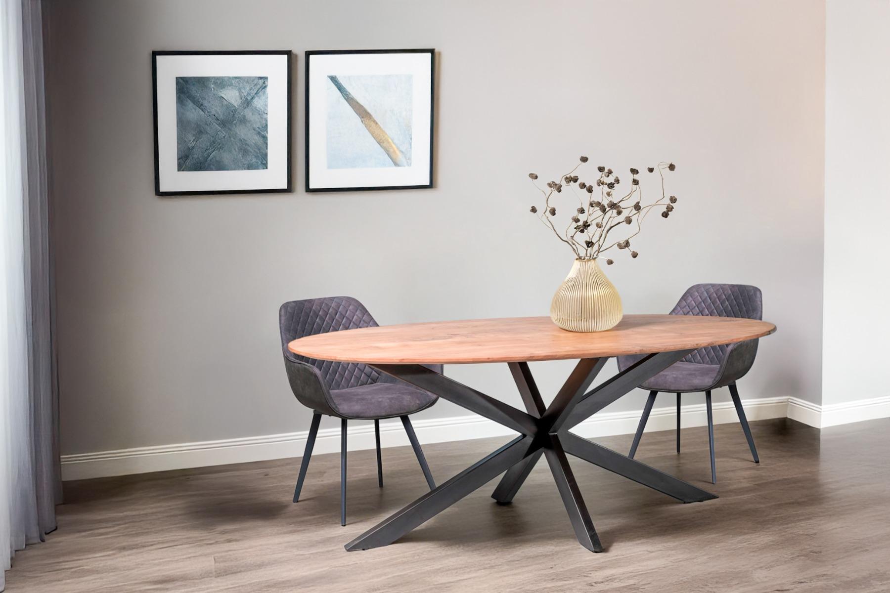 Oslo Oval Acasia 210 cm afbeelding 6
