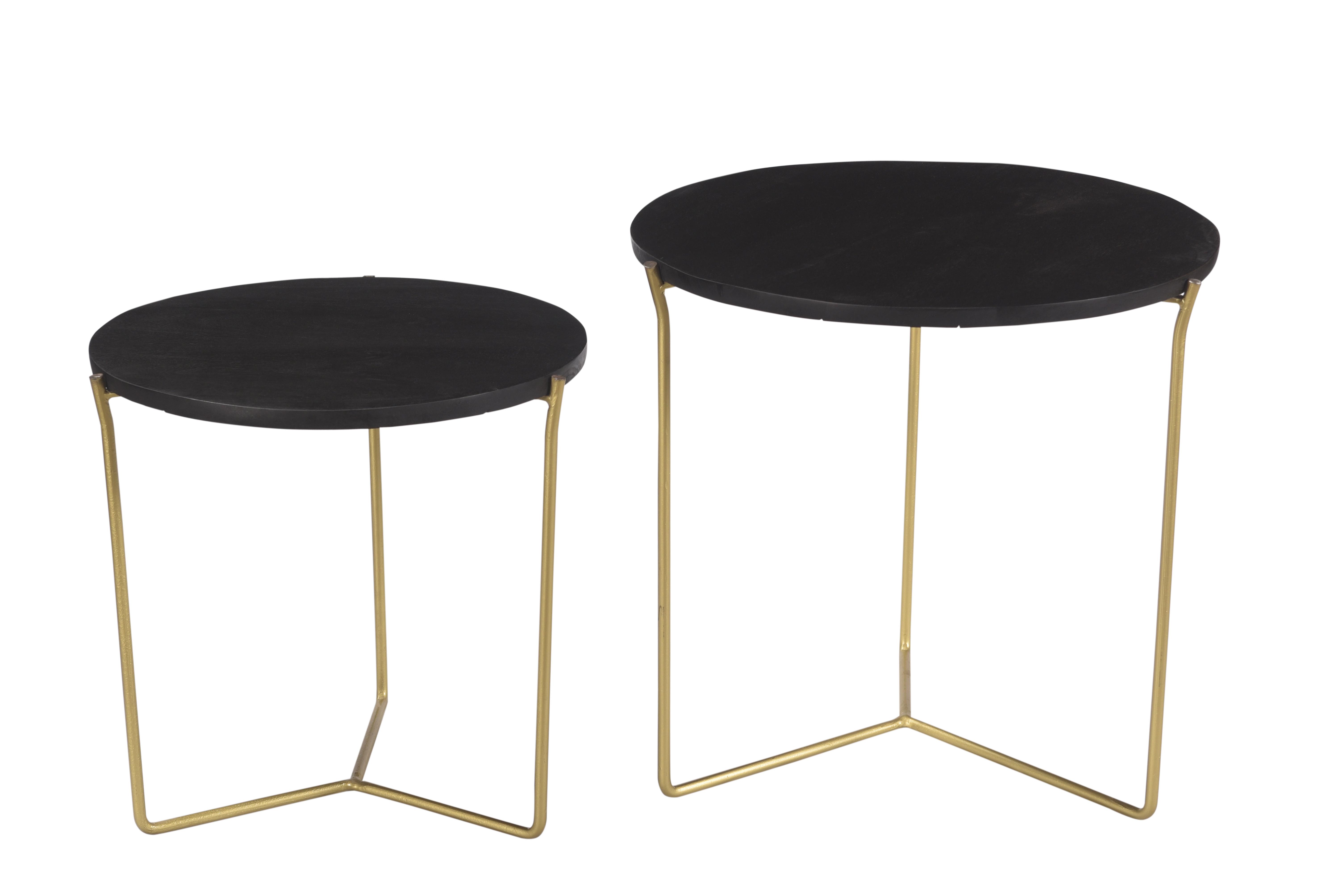 Mason Black/Brass Set of 2 afbeelding 3