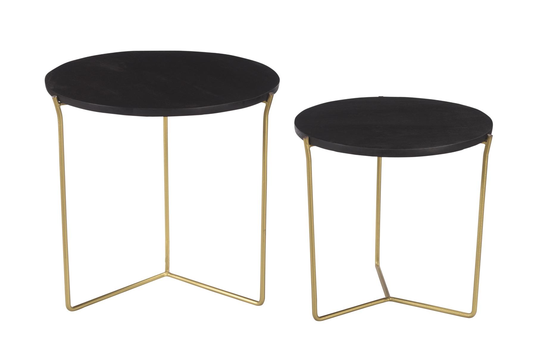 Mason Black/Brass Set of 2 afbeelding 3