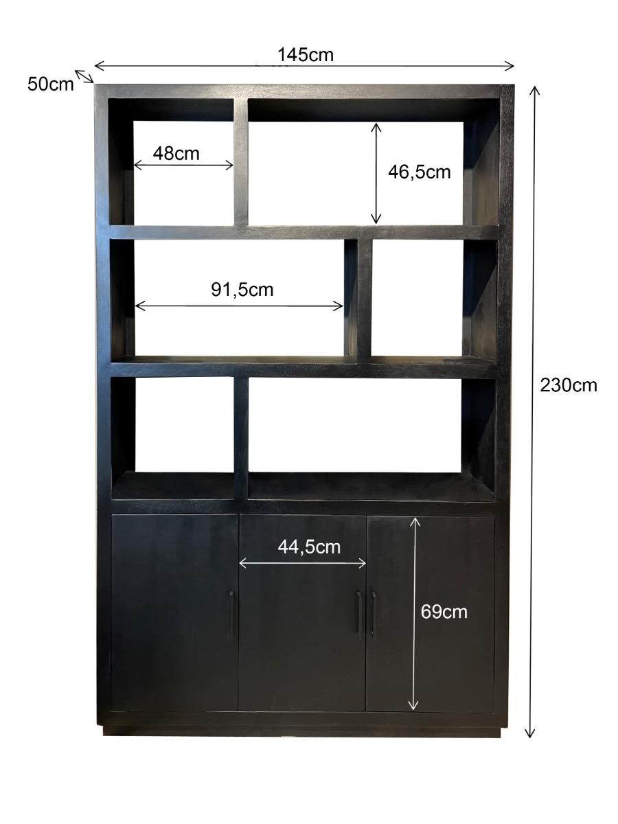 Jaxx Black 145cm afbeelding 6