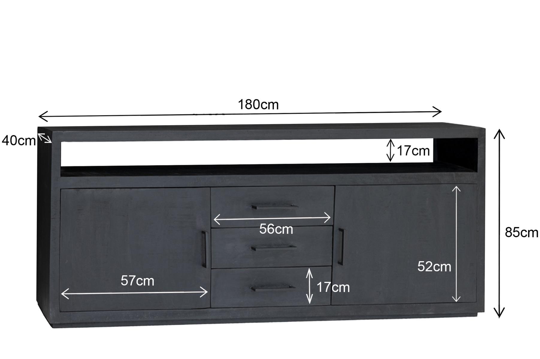 Jaxx Black 180cm afbeelding 6