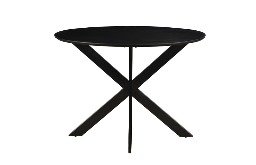 Oslo Round Black 120 cm afbeelding 2