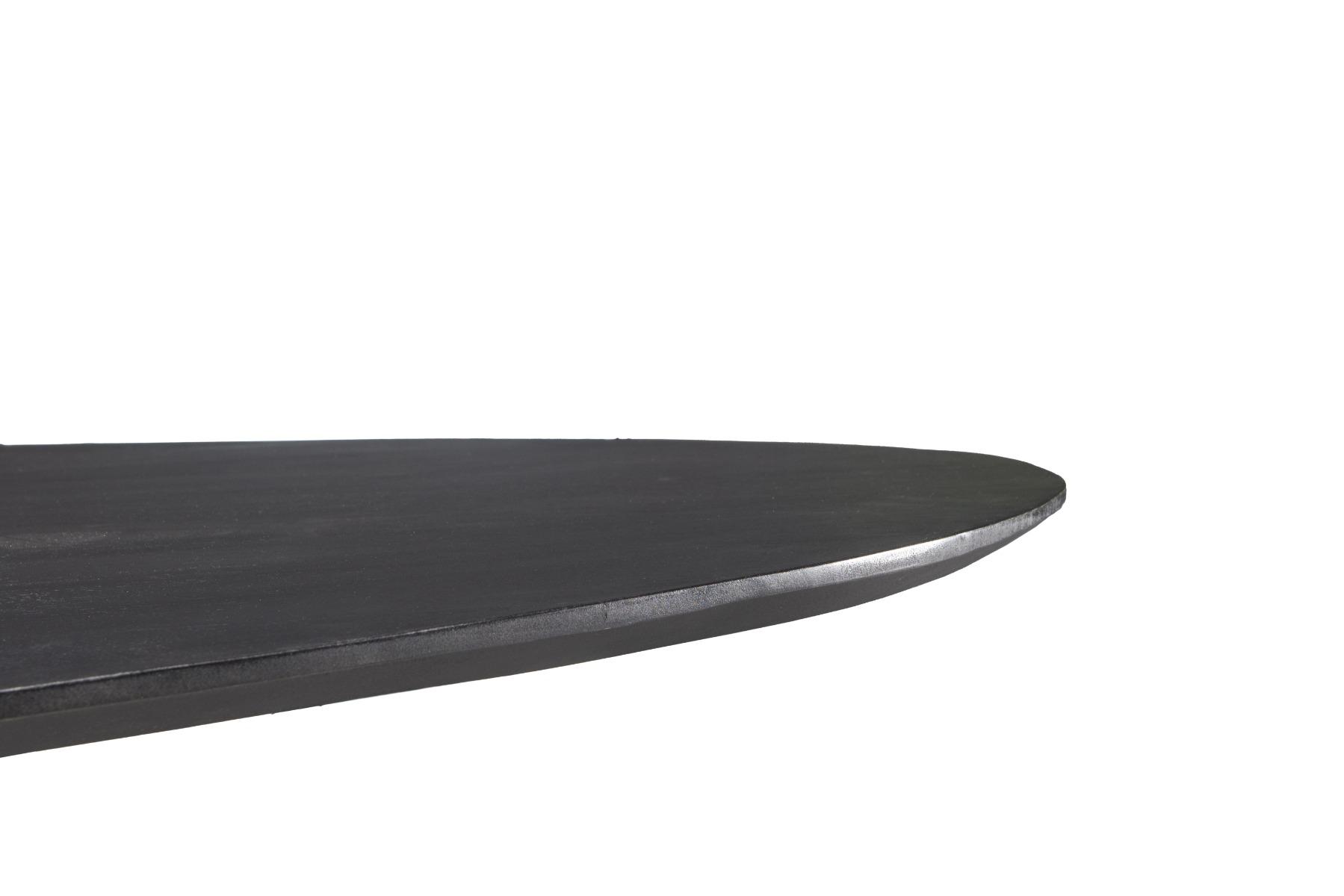 Oslo Oval Black 180 cm afbeelding 3