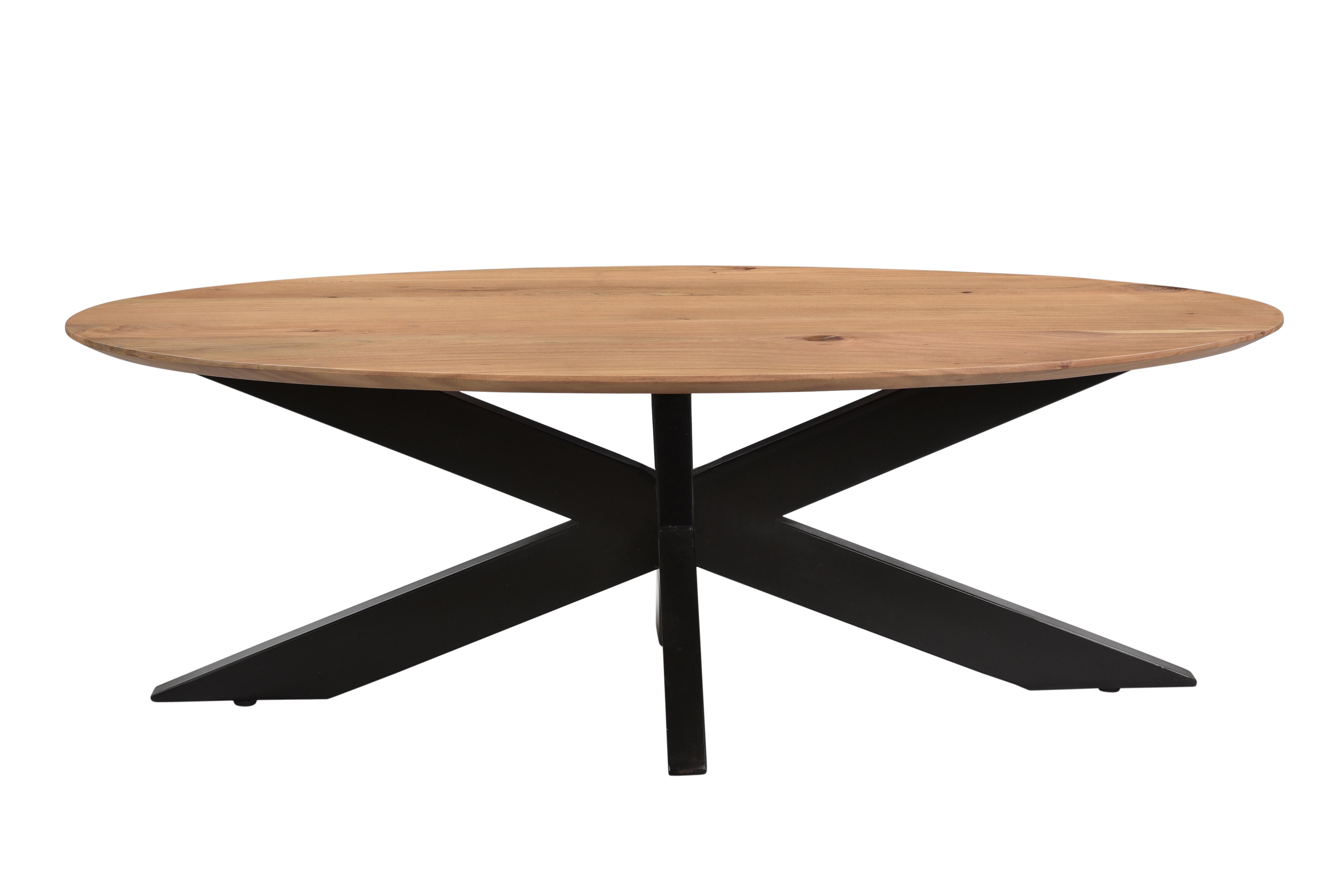 Oslo Oval Acasia 130 cm afbeelding 2