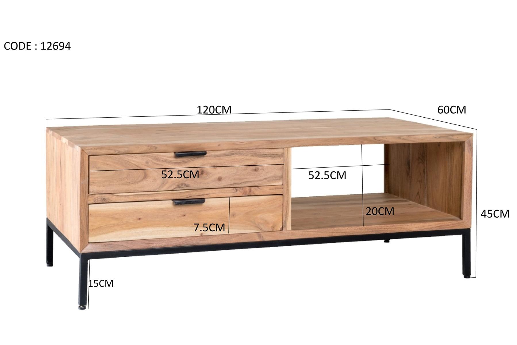 Oslo Acasia 120 cm afbeelding 6