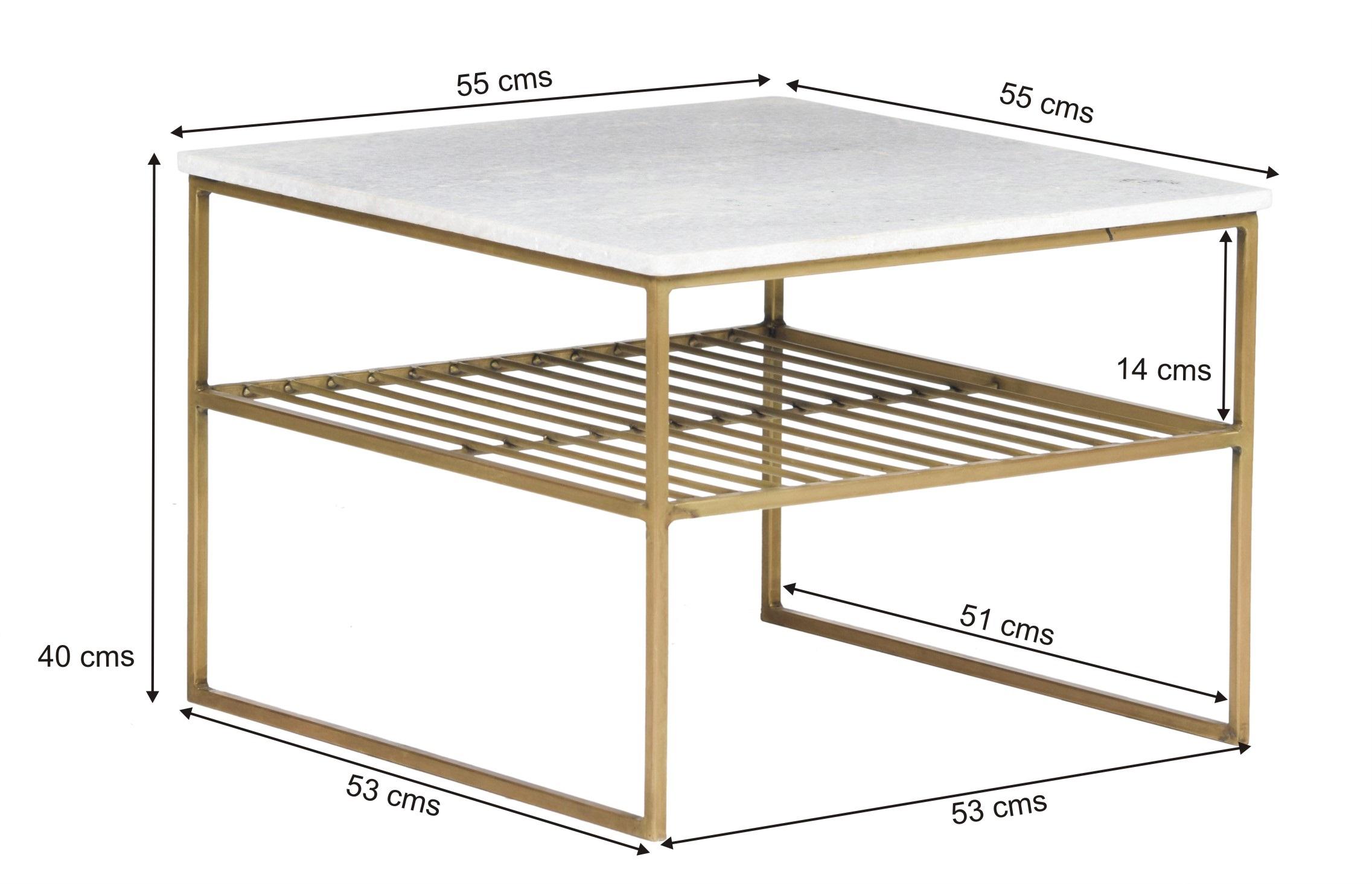 Dian Marble White Gold 55cm afbeelding 4