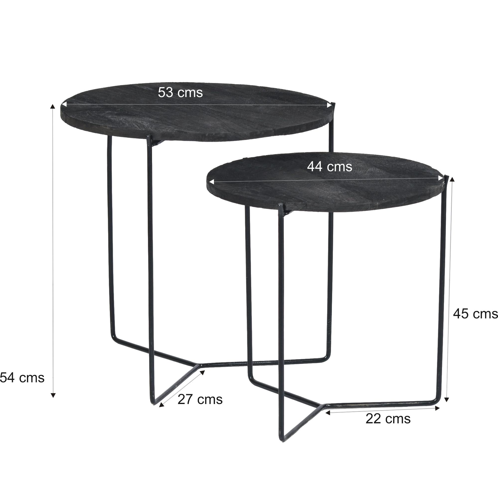 Mason Black/Black Set of 2 afbeelding 4