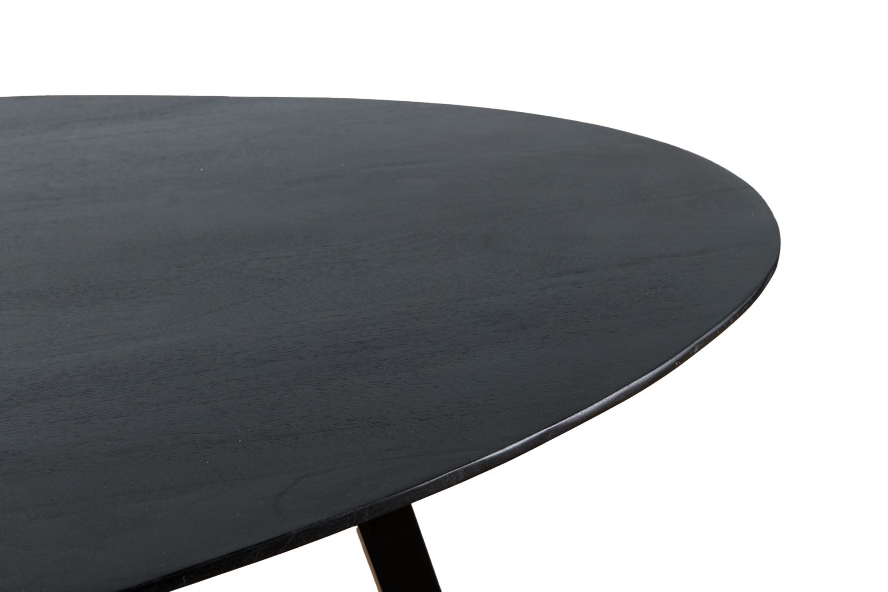 Oslo Black Acasia Web Leg 200cm afbeelding 2