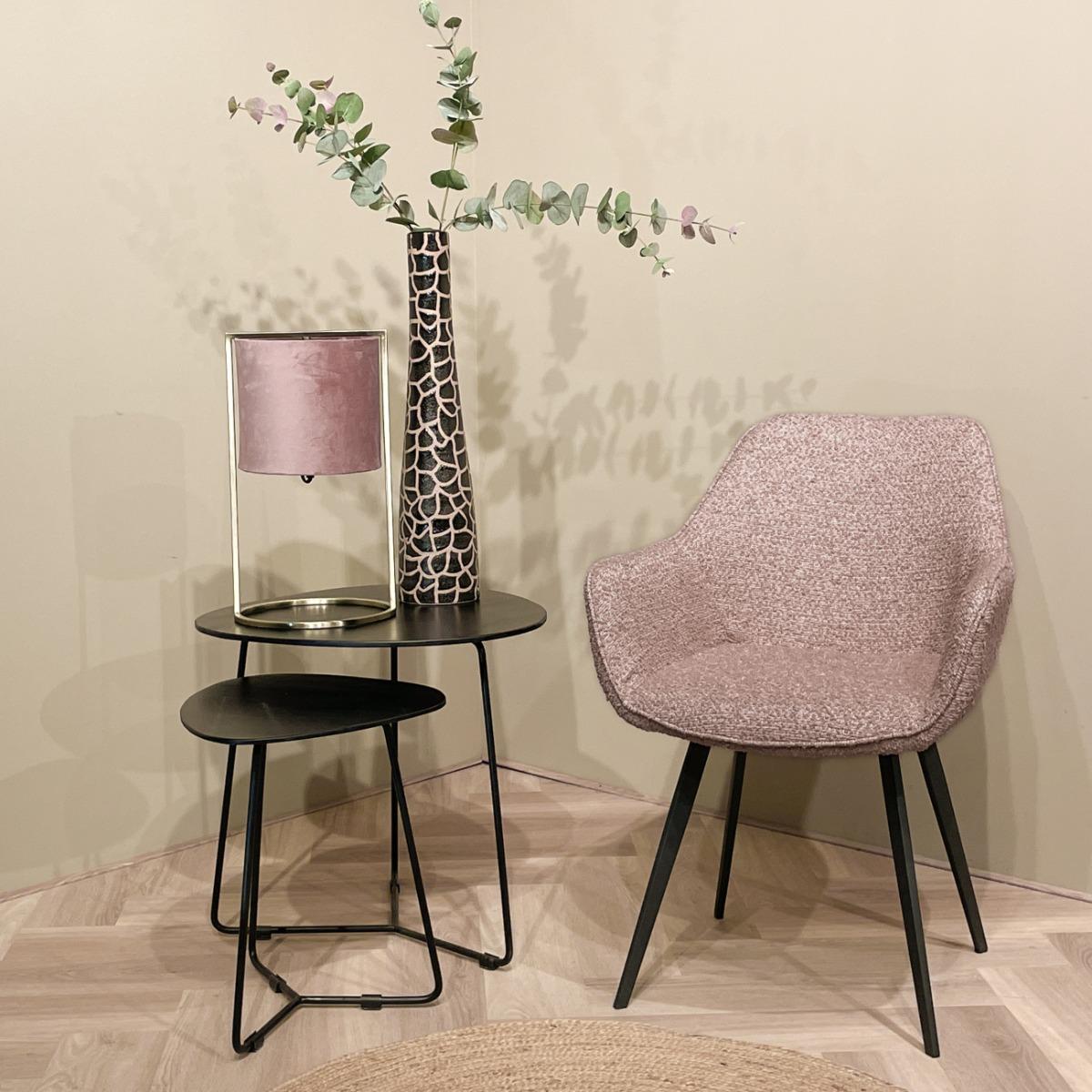 Luca Boucle Vintage Pink afbeelding 5