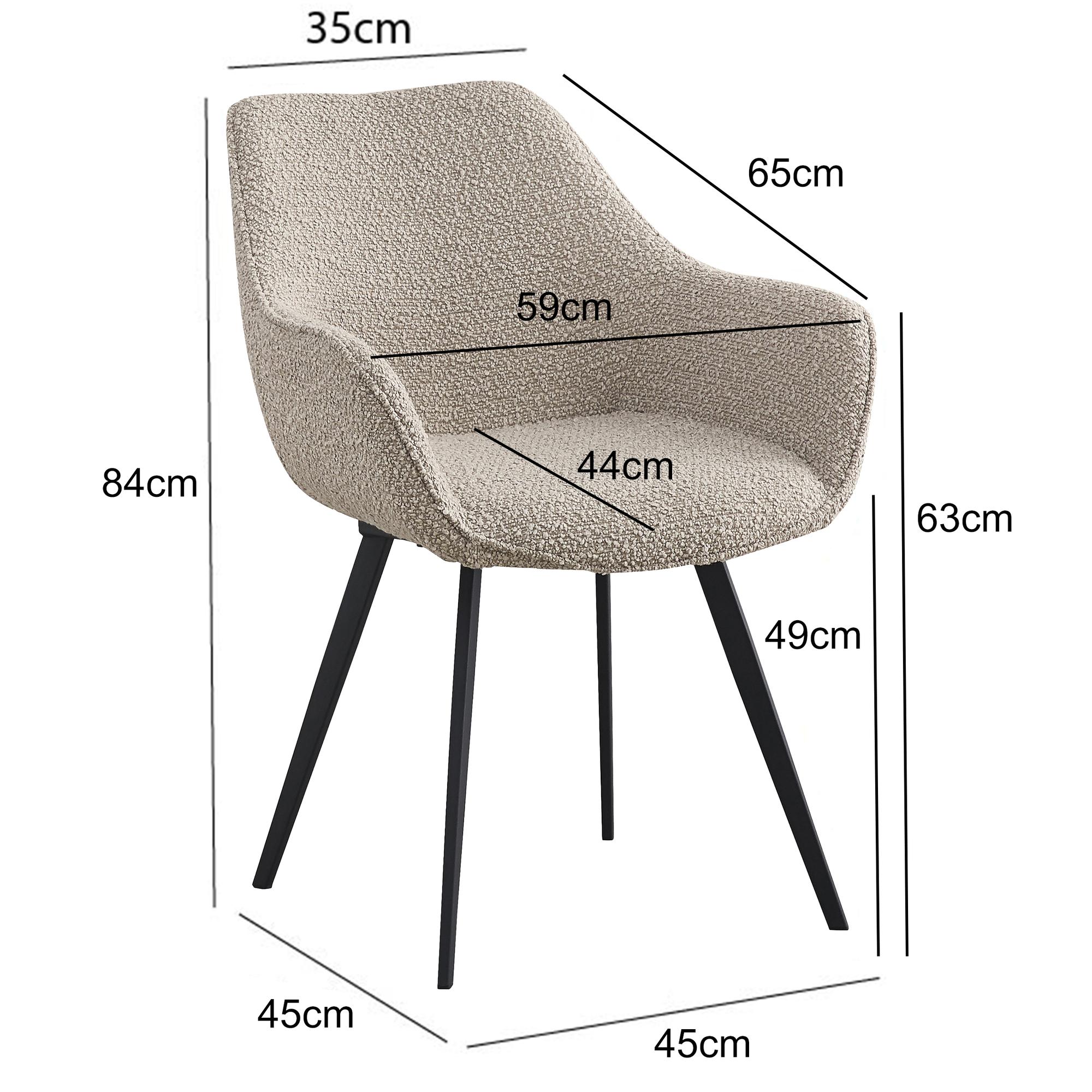 Luca Boucle Beige afbeelding 5