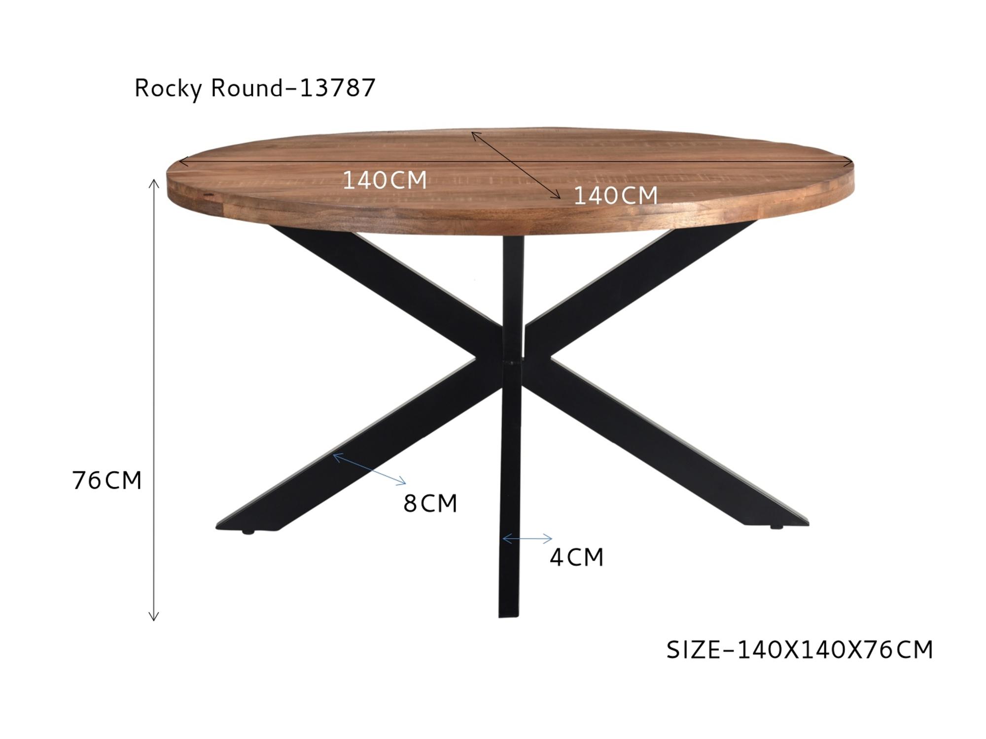 Rocky Round Spider 140cm afbeelding 6