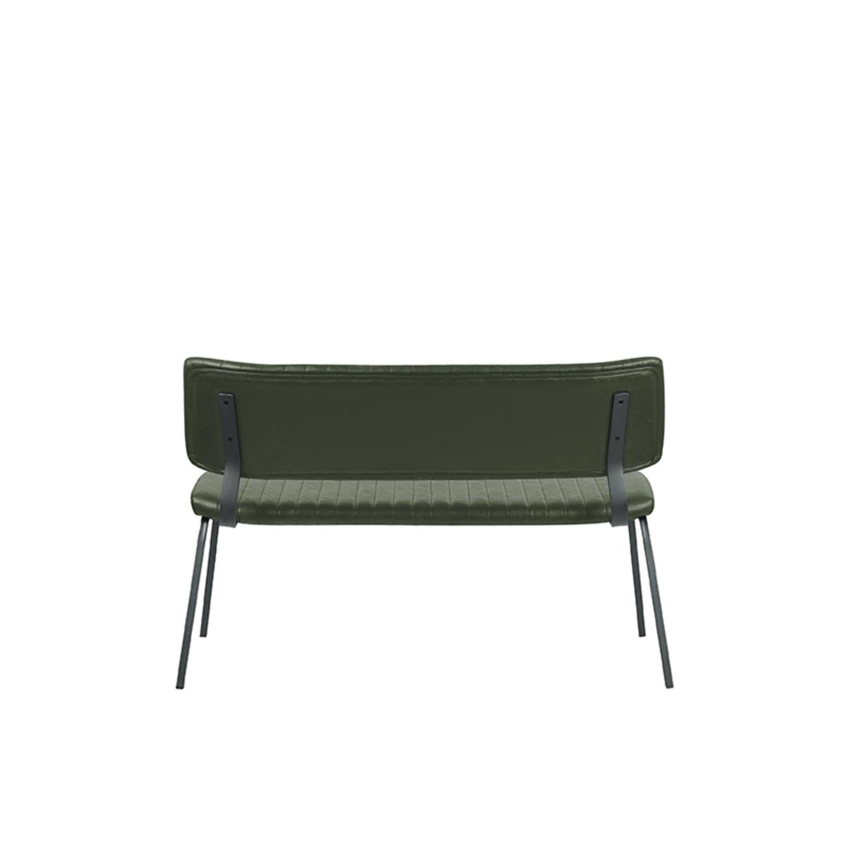  Eetkamerbank Gusto - Hunter - PU-Leder - 120 cm afbeelding 3