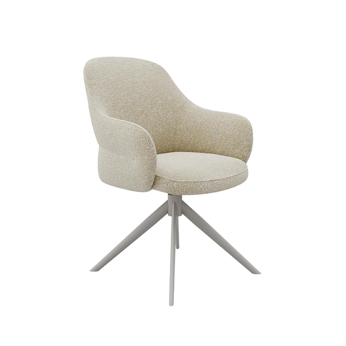  Eetkamerstoel Bern - Naturel - Boucle afbeelding 3