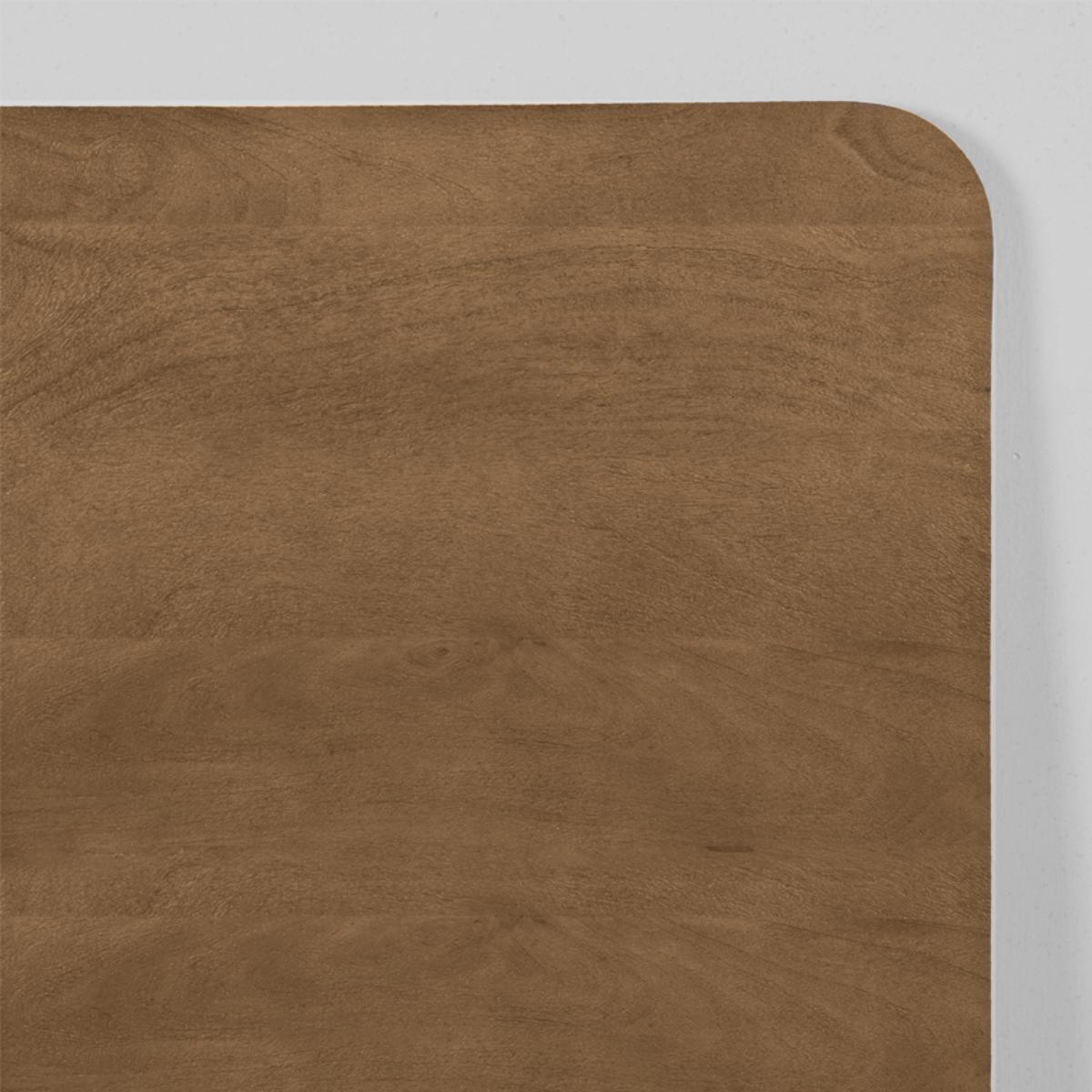  Eetkamertafel Tafelblad Sloppy Edge - Nature - Mangohout - 120 cm Sloppy afbeelding 3