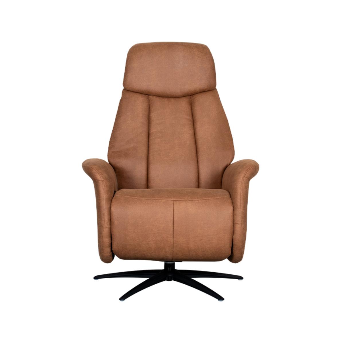  Fauteuil Oslo - Cognac - Micro Suede afbeelding 5